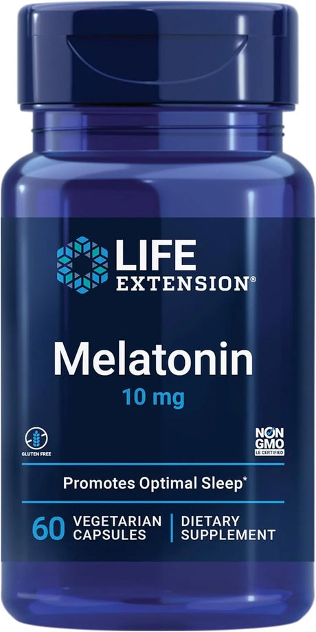 LIFE EXTENSION - Life Extension Melatonin 10Mg. 60 Capsulas - The Red Vitamin MX - Suplementos Alimenticios - {{ shop.shopifyCountryName }}
