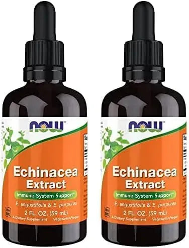 NOW SUPPLEMENTS - NOW Supplements Echinacea Extract Liquid 2 Fl.Oz. 2 Pack - The Red Vitamin MX - Suplementos Alimenticios - {{ shop.shopifyCountryName }}