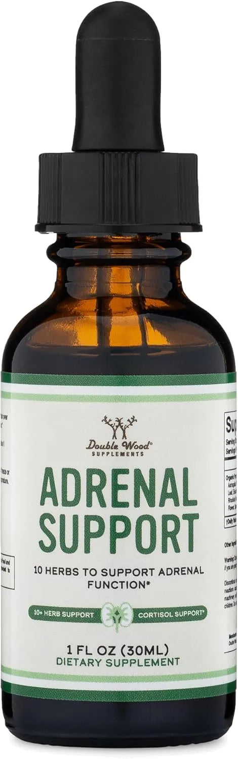DOUBLE WOOD SUPPLEMENTS - Double Wood Supplements Adrenal Support Liquid Drops 1 Fl.Oz. - The Red Vitamin MX - Suplementos Alimenticios - {{ shop.shopifyCountryName }}