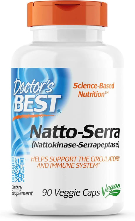 DOCTOR'S BEST - Doctors Best Natto-Serra 90 Capsulas - The Red Vitamin MX - Suplementos Alimenticios - {{ shop.shopifyCountryName }}