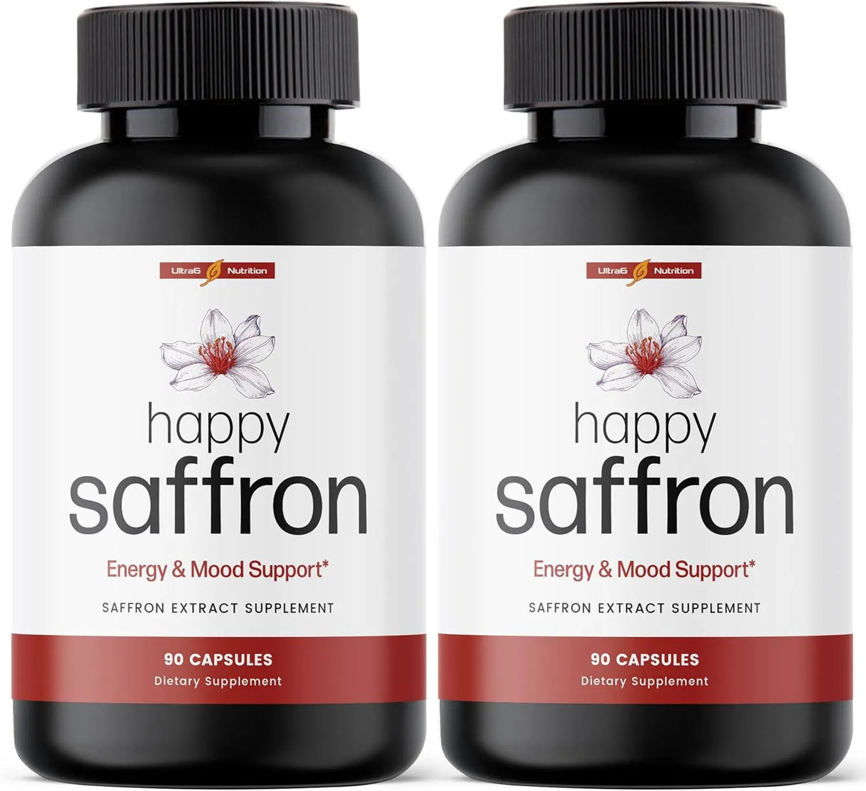 ULTRA6 NUTRITION - Ultra6 Nutrition Happy Saffron 90 Capsulas 2 Pack - The Red Vitamin MX - Suplementos Alimenticios - {{ shop.shopifyCountryName }}
