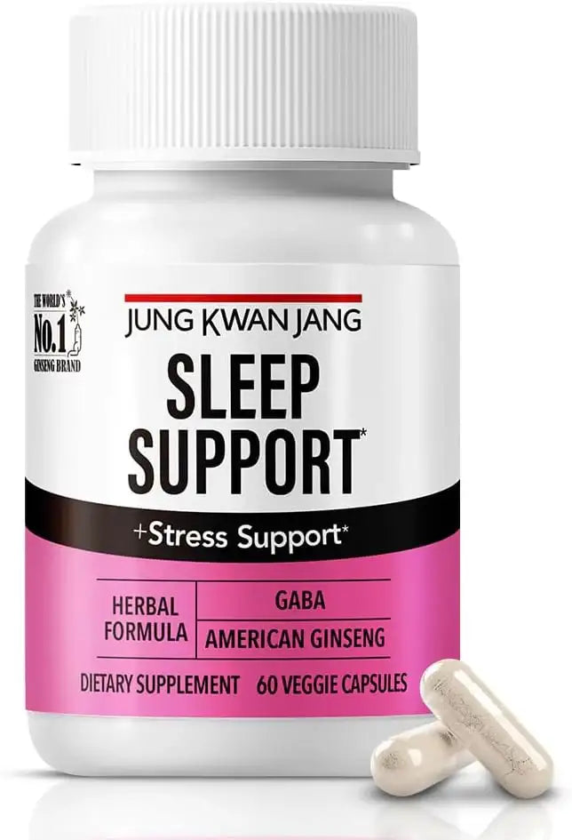 JUNGKWANJANG - JungKwanJang Sleep Support GABA Complex 500Mg. with American Ginseng 60 Capsulas - The Red Vitamin MX - Suplementos Alimenticios - {{ shop.shopifyCountryName }}