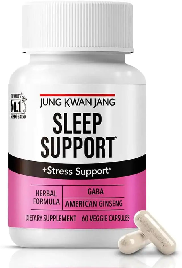 JUNGKWANJANG - JungKwanJang Sleep Support GABA Complex 500Mg. with American Ginseng 60 Capsulas - The Red Vitamin MX - Suplementos Alimenticios - {{ shop.shopifyCountryName }}