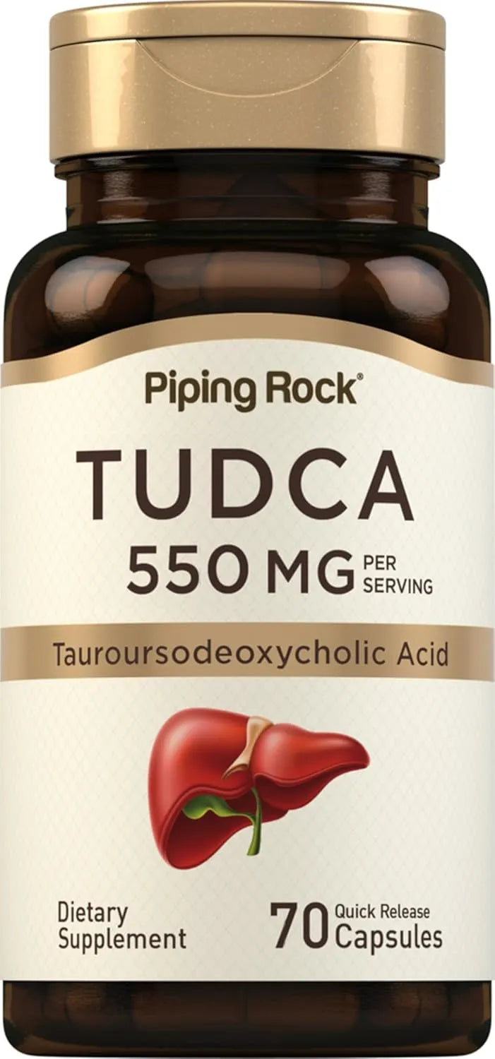 PIPING ROCK - Piping Rock Tudca 550Mg. 70 Capsulas - The Red Vitamin MX - Suplementos Alimenticios - {{ shop.shopifyCountryName }}