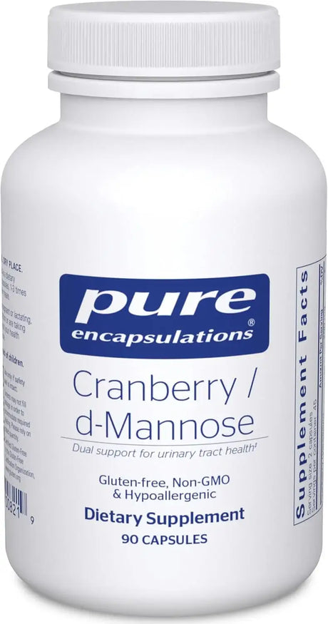 PURE ENCAPSULATIONS - Pure Encapsulations Cranberry D-Mannose 90 Capsulas - The Red Vitamin MX - Suplementos Alimenticios - {{ shop.shopifyCountryName }}