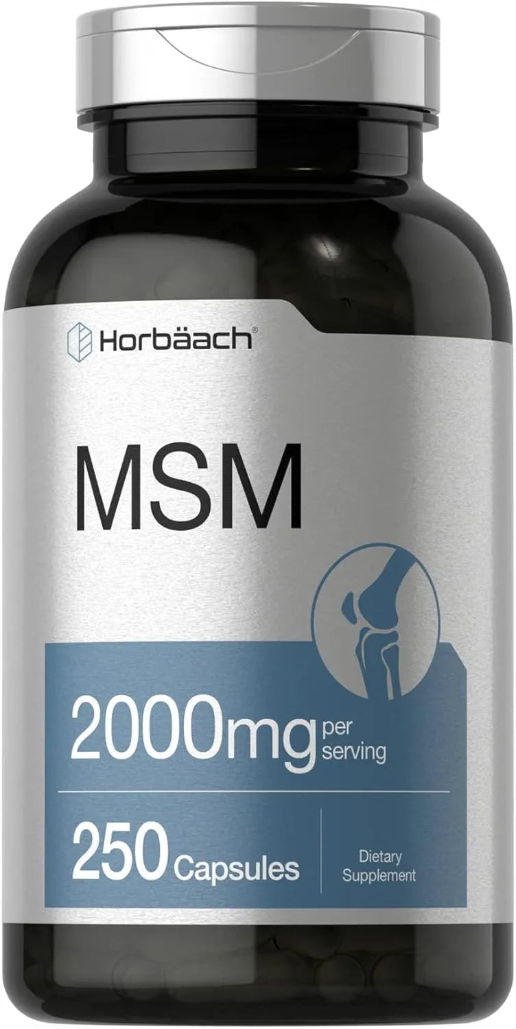 HORBAACH - Horbaach MSM 2000Mg. 250 Capsulas - The Red Vitamin MX - Suplementos Alimenticios - {{ shop.shopifyCountryName }}