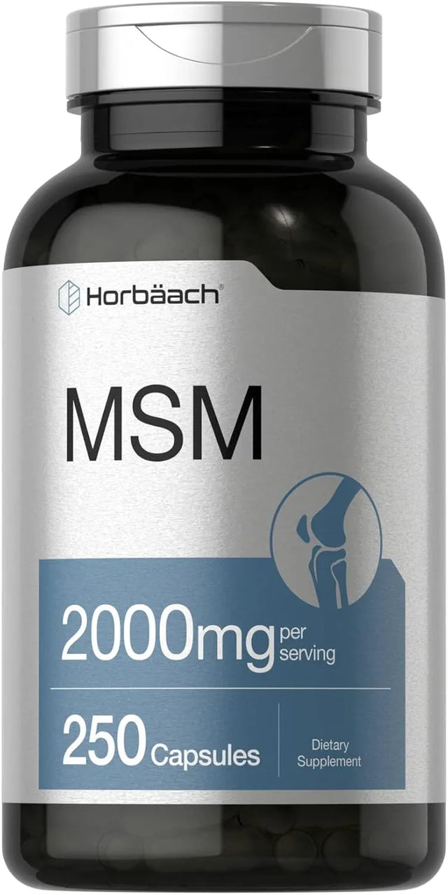 HORBAACH - Horbaach MSM 2000Mg. 250 Capsulas - The Red Vitamin MX - Suplementos Alimenticios - {{ shop.shopifyCountryName }}