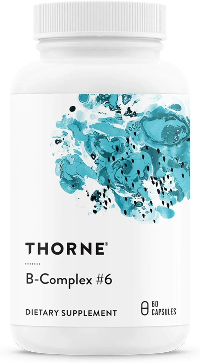 THORNE RESEARCH - THORNE B-Complex #6 60 Capsulas - The Red Vitamin MX - Suplementos Alimenticios - {{ shop.shopifyCountryName }}