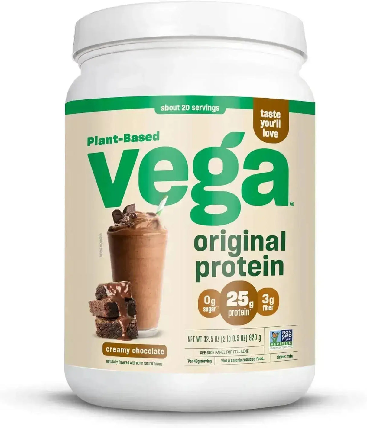 VEGA - Vega Original Protein Powder Creamy Chocolate 920Gr. - The Red Vitamin MX - Suplementos Alimenticios - {{ shop.shopifyCountryName }}