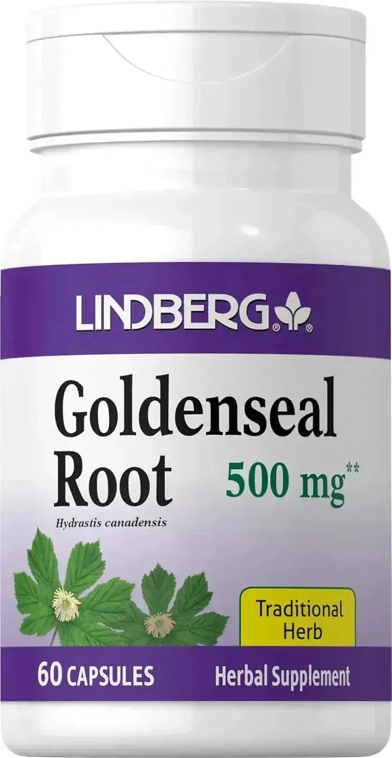 LINDBERG - Lindberg Goldenseal Root 500Mg. 60 Capsulas - The Red Vitamin MX - Suplementos Alimenticios - {{ shop.shopifyCountryName }}