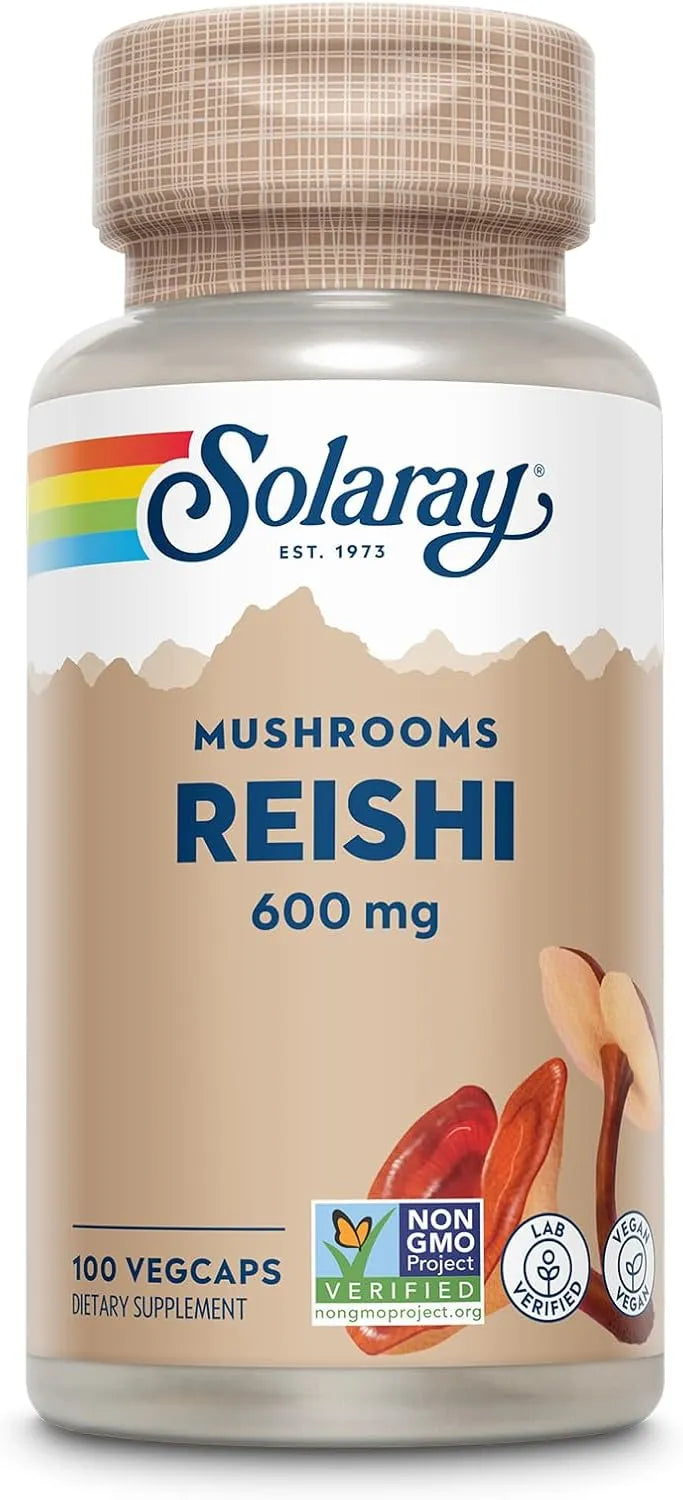 SOLARAY - SOLARAY Reishi Mushroom 600Mg. 100 Capsulas - The Red Vitamin MX - Suplementos Alimenticios - {{ shop.shopifyCountryName }}