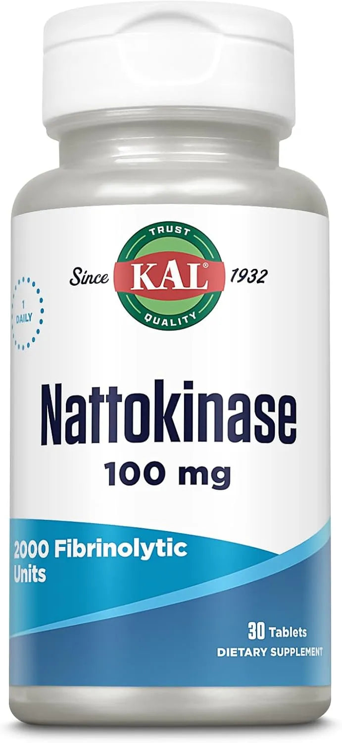 KAL - Kal Nattokinase 100Mg. 30 Tabletas - The Red Vitamin MX - Suplementos Alimenticios - {{ shop.shopifyCountryName }}