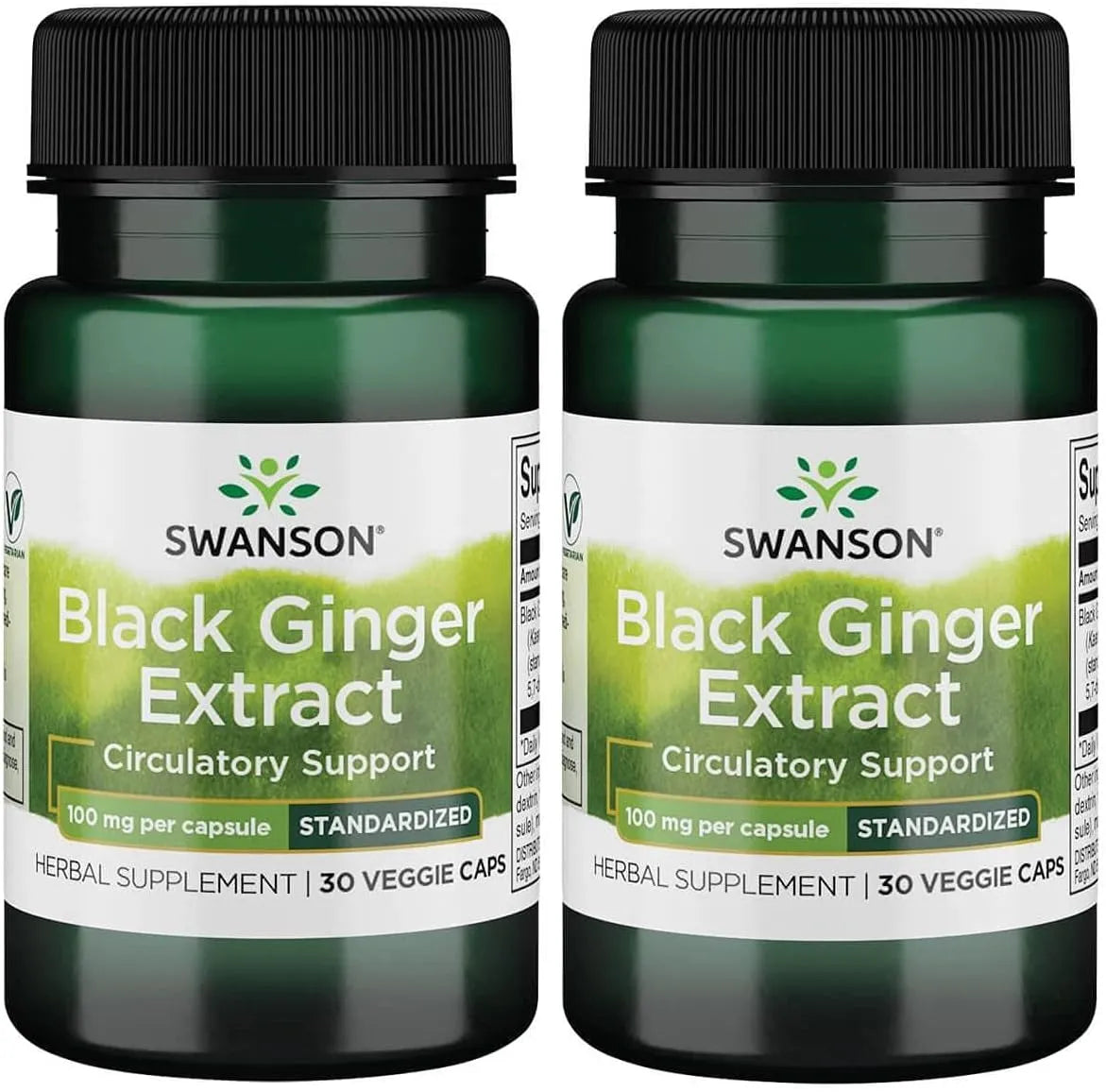 SWANSON - Swanson Black Ginger Extract 100Mg. 30 Capsulas 2 Pack - The Red Vitamin MX - Suplementos Alimenticios - {{ shop.shopifyCountryName }}