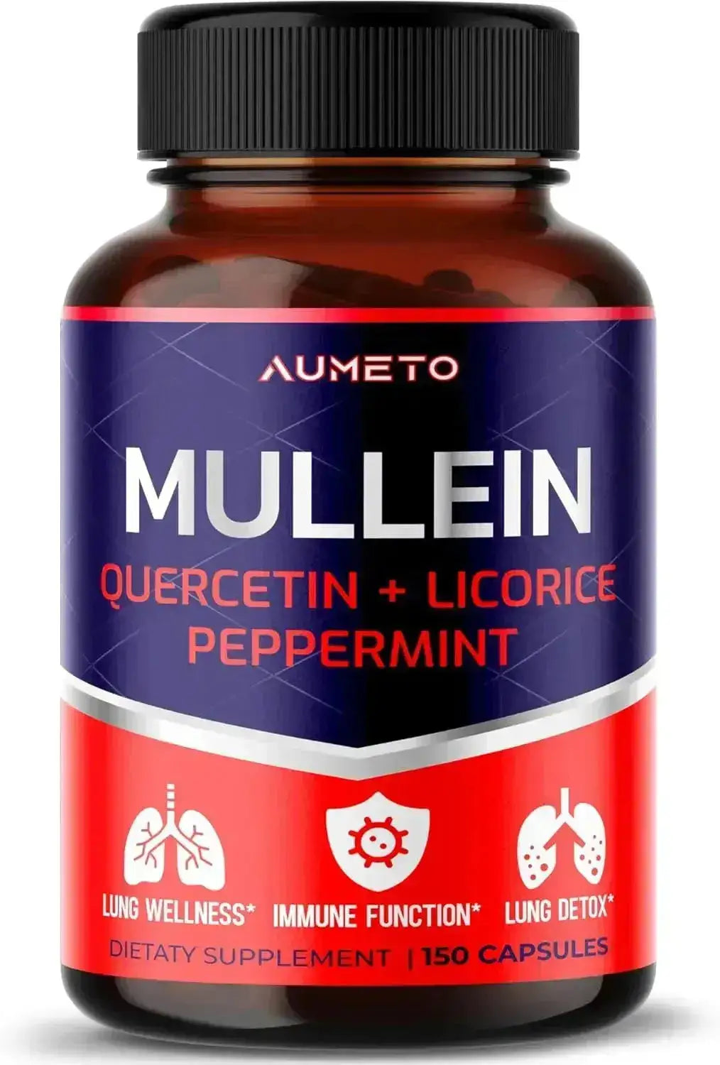 AUMETO - AUMETO Mullein 150 Capsulas - The Red Vitamin MX - Suplementos Alimenticios - {{ shop.shopifyCountryName }}