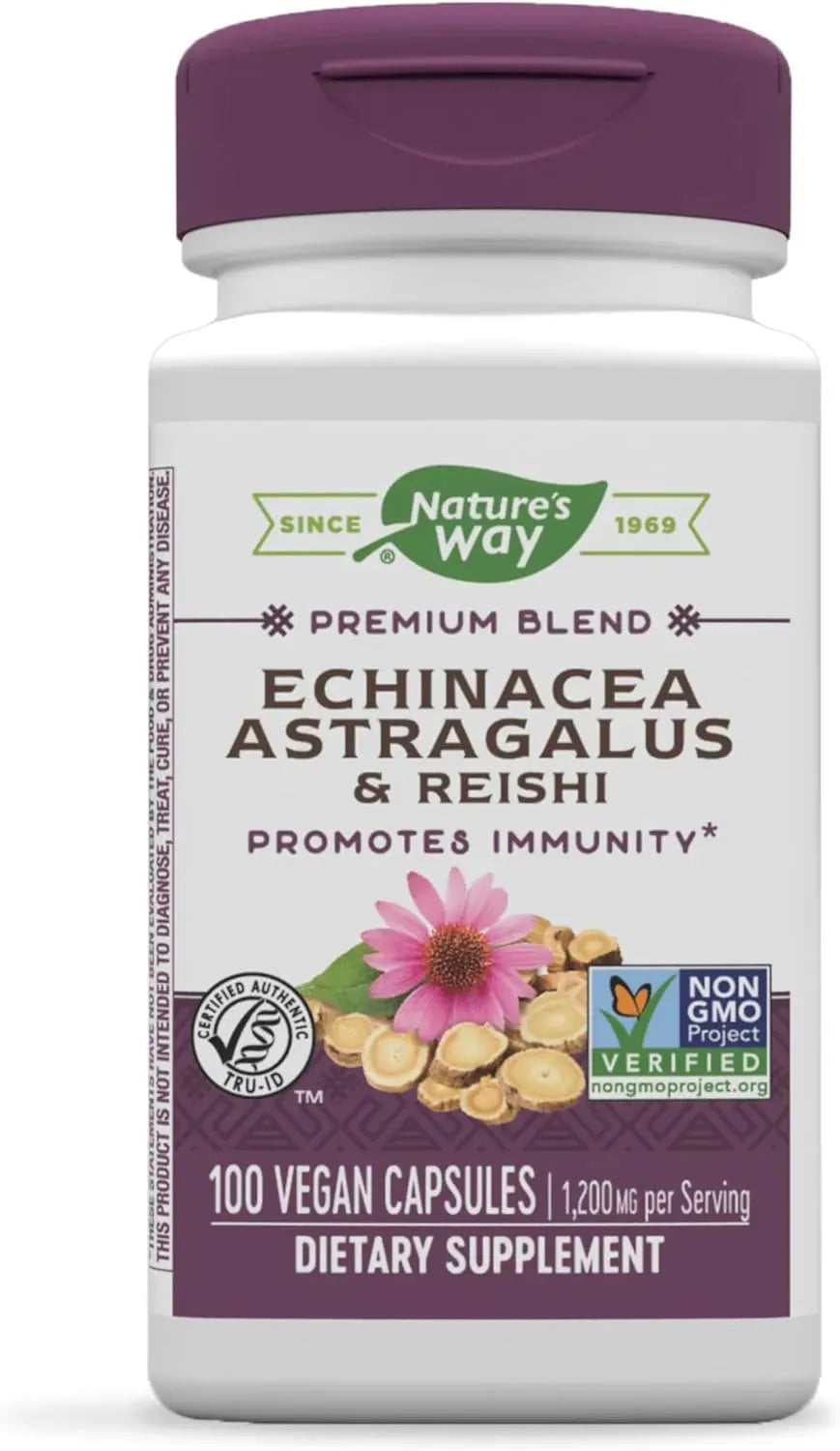 NATURE'S WAY - Nature's Way Echinacea Astragalus & Reishi 100 Capsulas - The Red Vitamin MX - Suplementos Alimenticios - {{ shop.shopifyCountryName }}