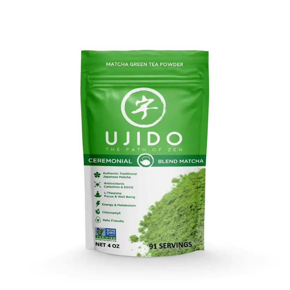 UJIDO - Ujido The Path of Zen Japanese Matcha Green Tea Powder Ceremonial Blend 4 Oz. - The Red Vitamin MX - Suplementos Alimenticios - {{ shop.shopifyCountryName }}