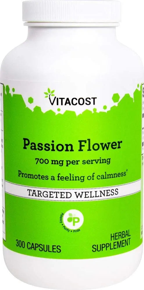 VITACOST - Vitacost Passion Flower 700Mg. 300 Capsulas - The Red Vitamin MX - Suplementos Alimenticios - {{ shop.shopifyCountryName }}