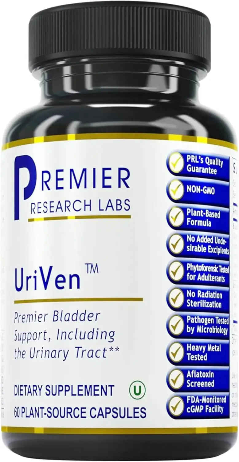 PREMIER RESEARCH LABS - Premier Research Labs UriVen Bladder Health Support for Women & Men 60 Capsulas - The Red Vitamin MX - Suplementos Alimenticios - {{ shop.shopifyCountryName }}