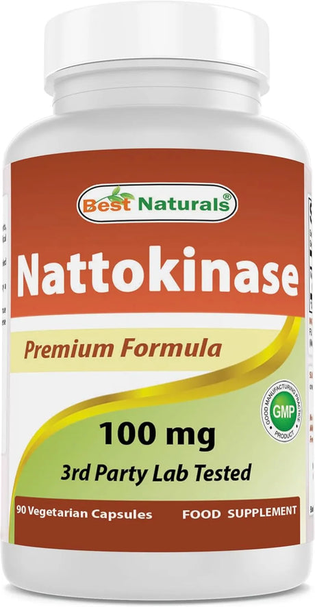 BEST NATURALS - Best Naturals Nattokinase 2000 FU 90 Capsulas - The Red Vitamin MX - Suplementos Alimenticios - {{ shop.shopifyCountryName }}