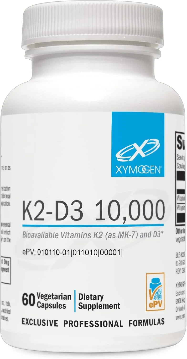 XYMOGEN - XYMOGEN K2-D3 10000 60 Capsulas - The Red Vitamin MX - Suplementos Alimenticios - {{ shop.shopifyCountryName }}
