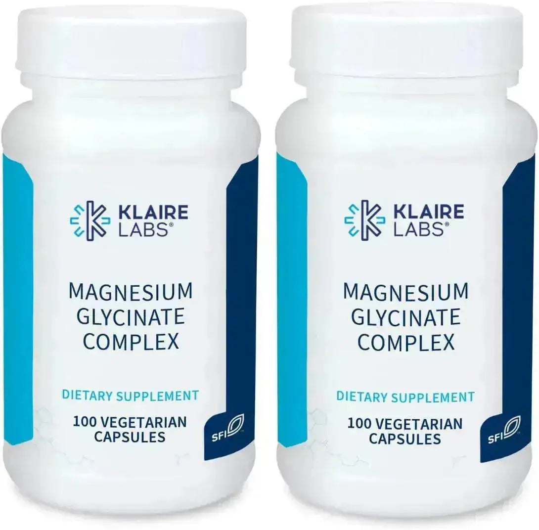 KLAIRE LABS - Klaire Labs SFI Health Magnesium Glycinate Complex 100 Capsulas 2 Pack - The Red Vitamin MX - Suplementos Alimenticios - {{ shop.shopifyCountryName }}