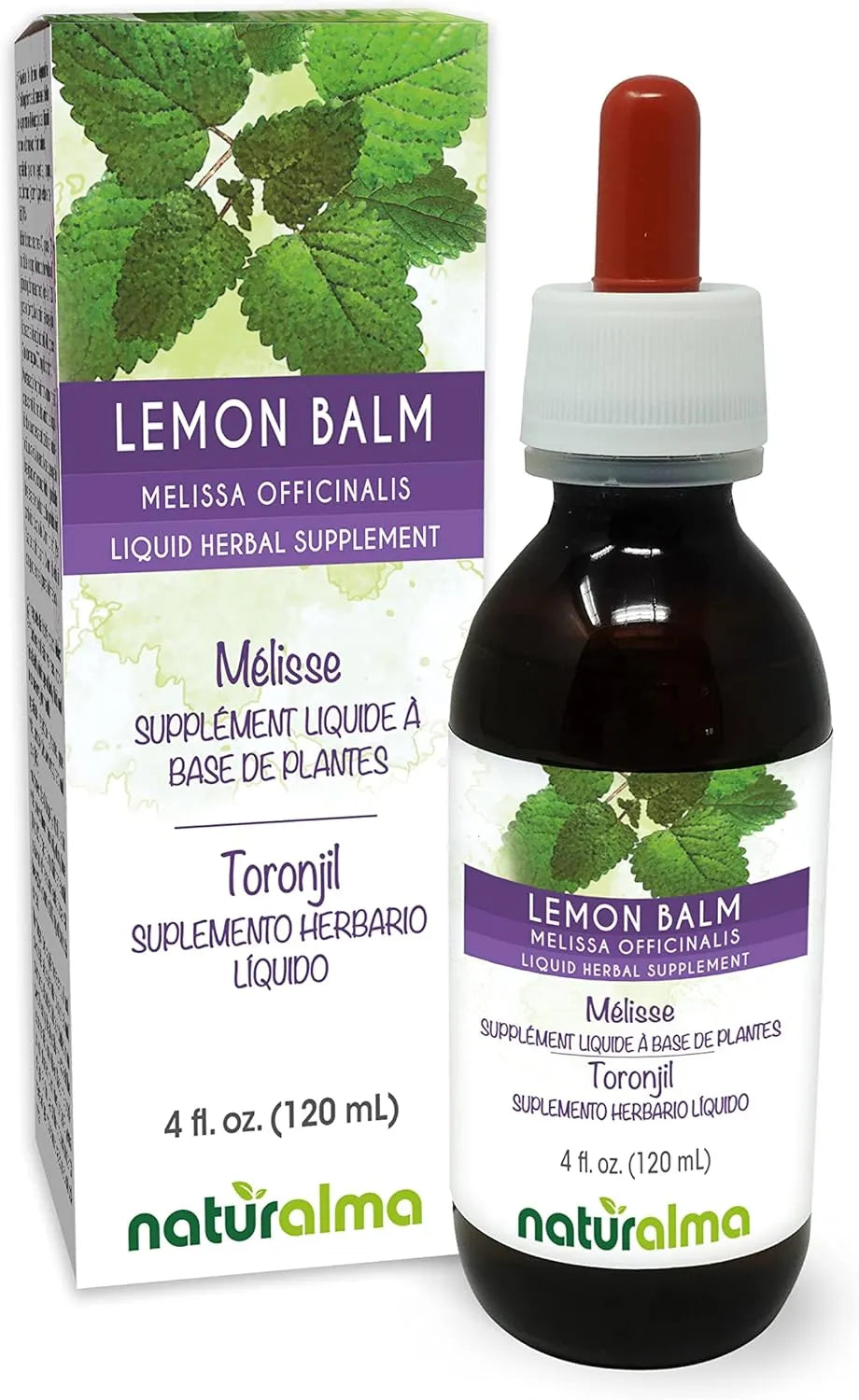 NATURALMA - Naturalma Lemon Balm Leaf Alcohol-Free Tincture 4 Fl.Oz. - The Red Vitamin MX - Suplementos Alimenticios - {{ shop.shopifyCountryName }}
