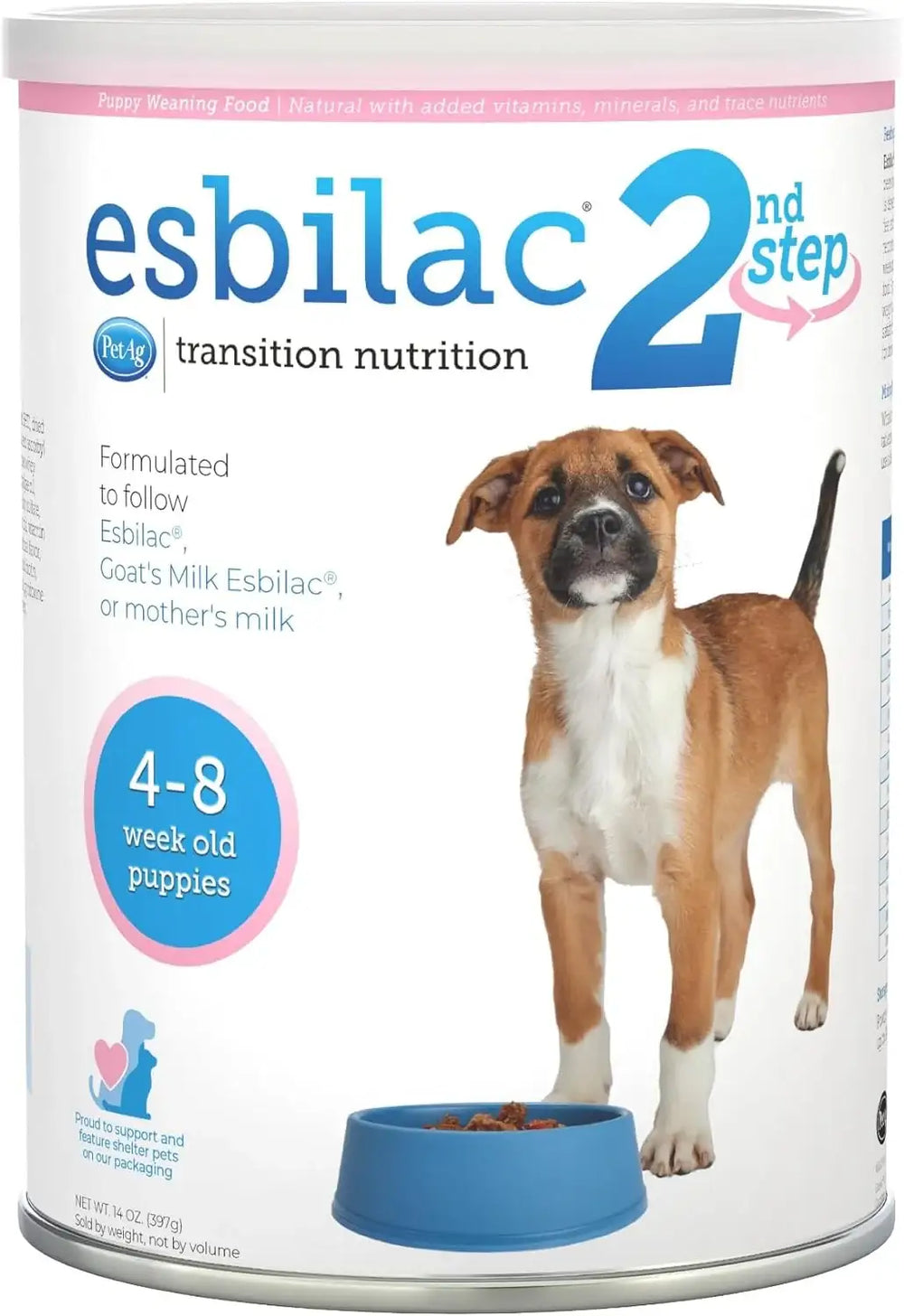 PETAG - Pet-Ag Esbilac 2nd Step Puppy Weaning Food 397Gr. - The Red Vitamin MX - Sustitutos De Leche Para Perros - {{ shop.shopifyCountryName }}