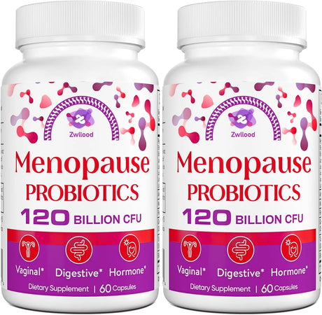 ZWLLOOD - Zwllood Menopause Probiotics 60 Capsulas 2 Pack - The Red Vitamin MX - Suplementos Alimenticios - {{ shop.shopifyCountryName }}