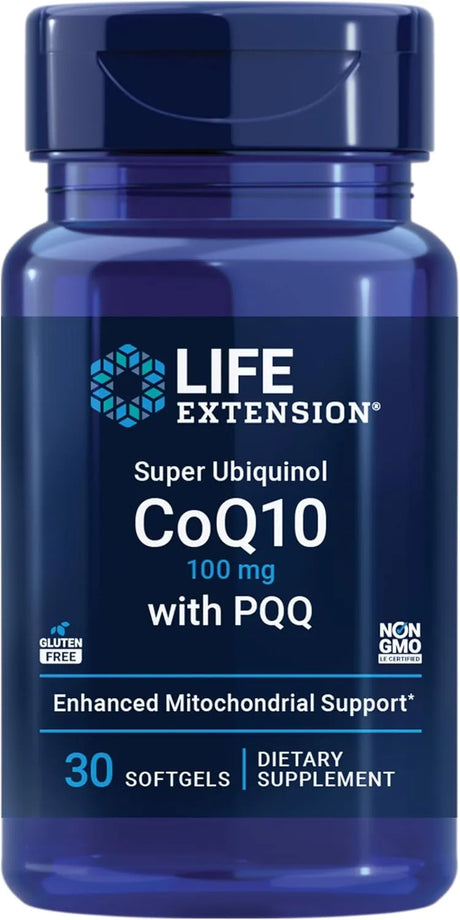 LIFE EXTENSION - Life Extension Super Ubiquinol CoQ10 with PQQ 30 Capsulas Blandas - The Red Vitamin MX - Suplementos Alimenticios - {{ shop.shopifyCountryName }}