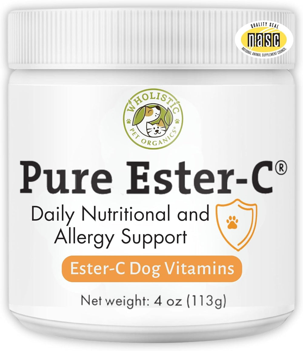 Wholistic Pet Organics Pure Ester-C Powder for Dogs 113Gr.