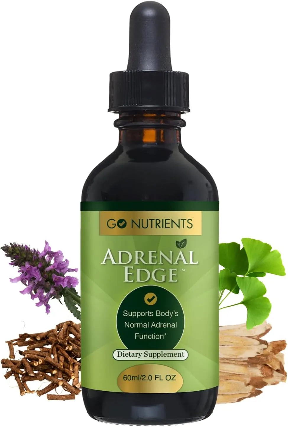 GO NUTRIENTS - Go Nutrients Adrenal Edge 2 Fl.Oz. - The Red Vitamin MX - Suplementos Alimenticios - {{ shop.shopifyCountryName }}