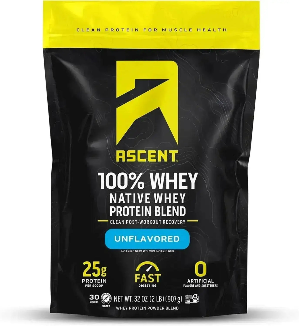 ASCENT - Ascent 100% Whey Protein Powder Unflavored 907Gr. - The Red Vitamin MX - Suplementos Alimenticios - {{ shop.shopifyCountryName }}