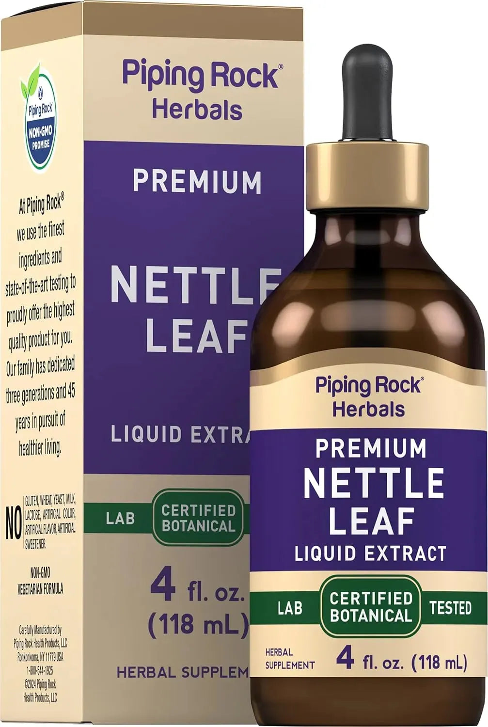 PIPING ROCK - Piping Rock Nettle Leaf Extract 4 Fl.Oz. - The Red Vitamin MX - Suplementos Alimenticios - {{ shop.shopifyCountryName }}