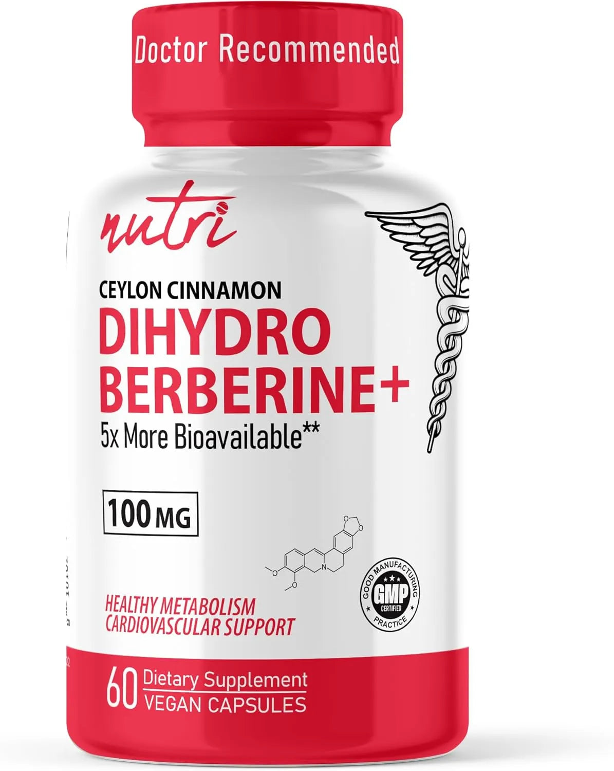 NATURE´S FUSIONS - Nature's Fusions Dihydroberberine 100Mg. 60 Capsulas - The Red Vitamin MX - Suplementos Alimenticios - {{ shop.shopifyCountryName }}