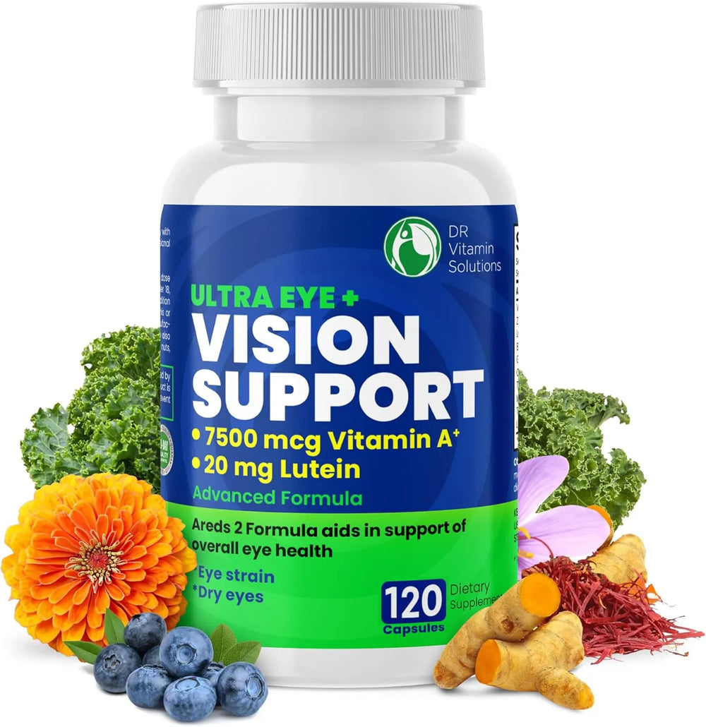 DR VITAMIN SOLUTIONS - DR Vitamin Solutions Vision Support Eye Vitamins for Macular Health 120 Capsulas - The Red Vitamin MX - Suplementos Alimenticios - {{ shop.shopifyCountryName }}