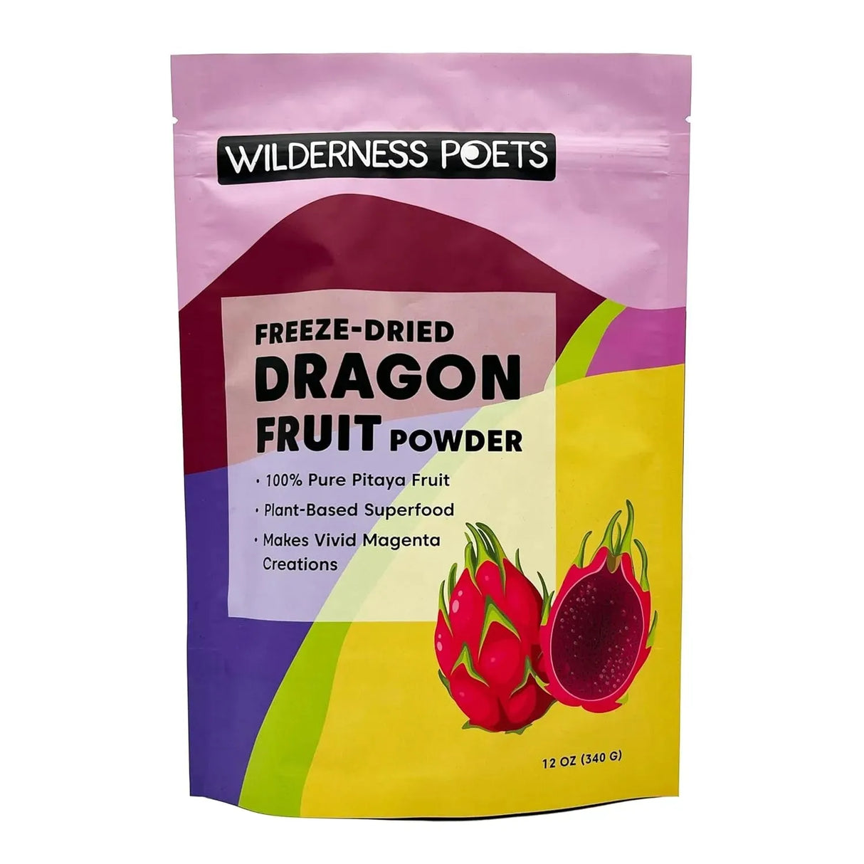 WILDERNESS POETS - Wilderness Poets, Freeze-Dried Dragon Fruit Powder 340Gr. - The Red Vitamin MX - Suplementos Alimenticios - {{ shop.shopifyCountryName }}