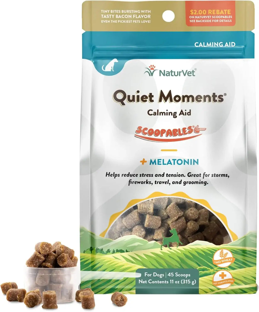 NATURVET - NaturVet Scoopables Quiet Moments Dog Calming Aid for Dogs 315Gr. - The Red Vitamin MX - Relajantes Para Perros - {{ shop.shopifyCountryName }}