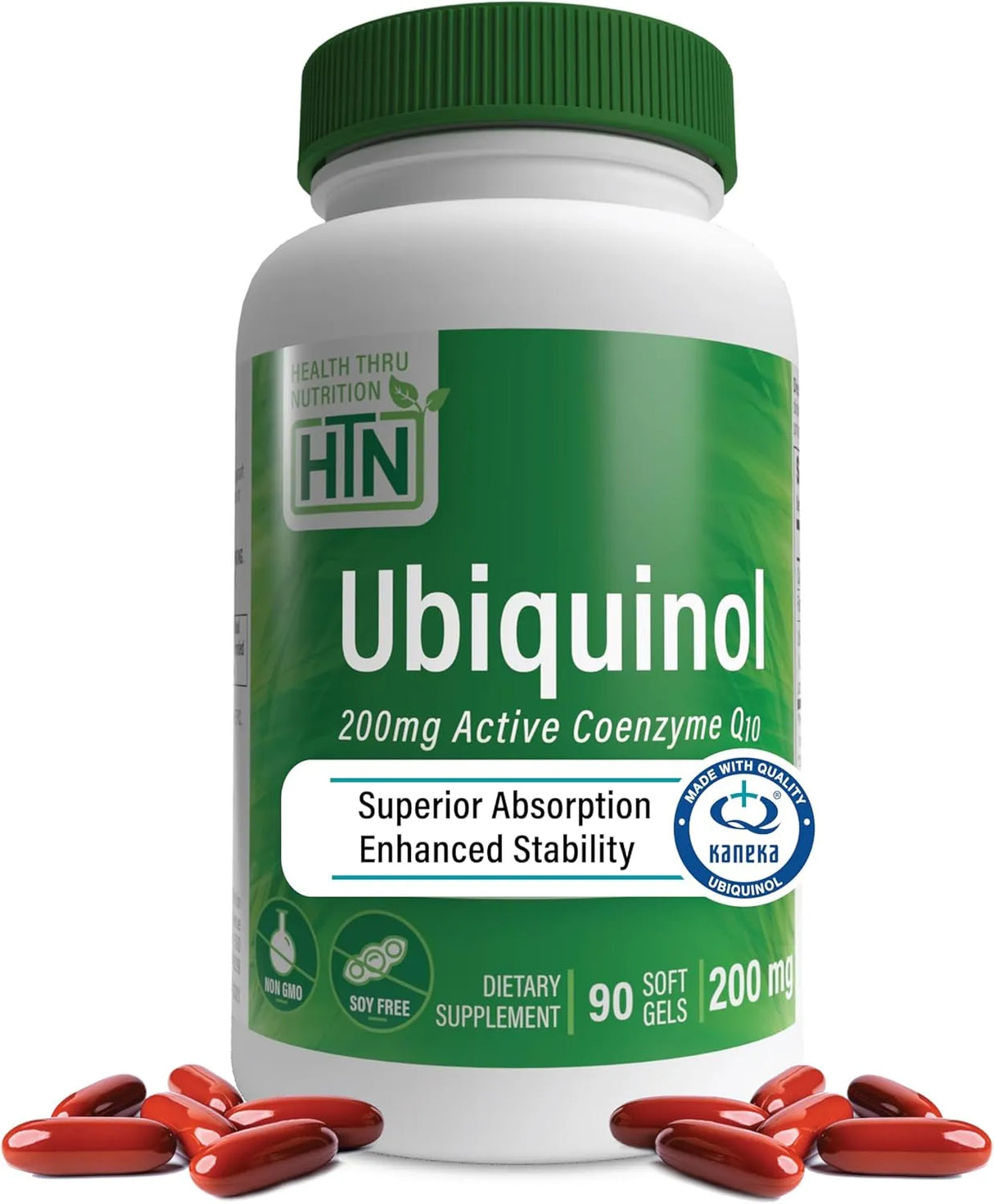 HEALTH THRU NUTRITION - Health Thru Nutrition Ubiquinol 200Mg. 90 Capsulas Blandas - The Red Vitamin MX - Suplementos Alimenticios - {{ shop.shopifyCountryName }}