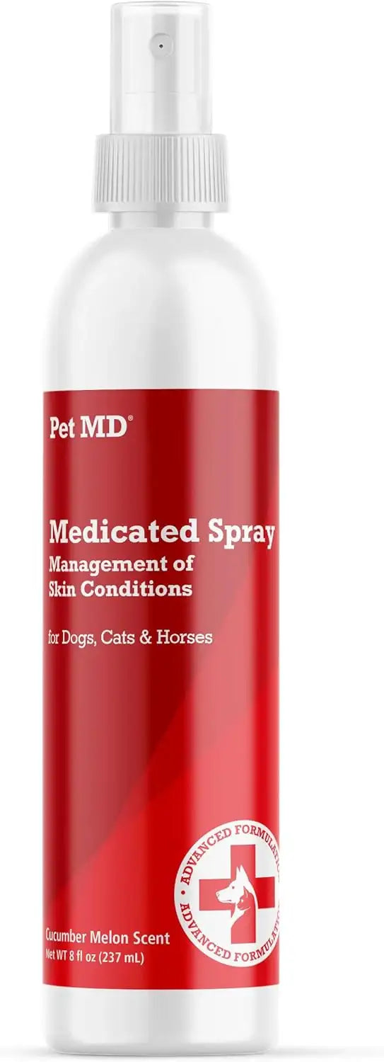 PET MD - Pet MD Topical Spray for Dogs Cats and Horses 8 Fl.Oz. - The Red Vitamin MX - Remedios Para La Picazón De Perros - {{ shop.shopifyCountryName }}