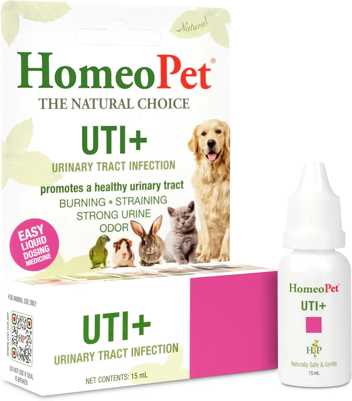 HOMEOPET - HomeoPet UTI Plus Urinary-Tract Relief 15Ml. - The Red Vitamin MX - Salud De Tracto Urinario Para Perros - {{ shop.shopifyCountryName }}