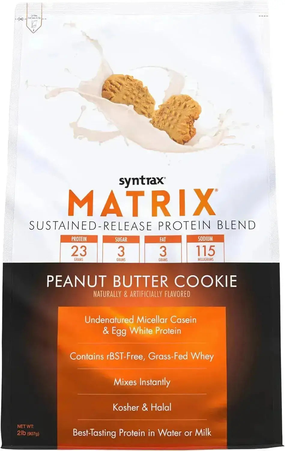 SYNTRAX NUTRITION - Syntrax Nutrition Matrix Protein Powder Peanut Butter Cookie 907Gr. - The Red Vitamin MX - Suplementos Alimenticios - {{ shop.shopifyCountryName }}