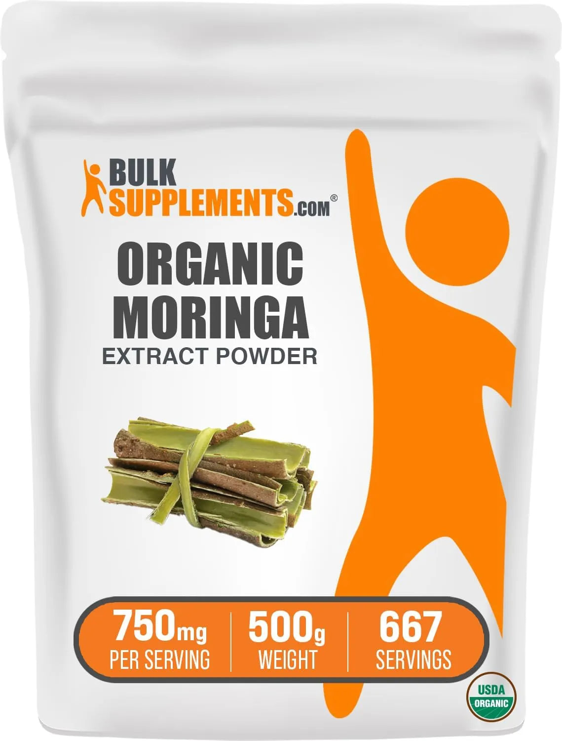 BULK SUPPLEMENTS - Bulk Supplements Organic Moringa Extract Powder 500Gr. - The Red Vitamin MX - Suplementos Alimenticios - {{ shop.shopifyCountryName }}