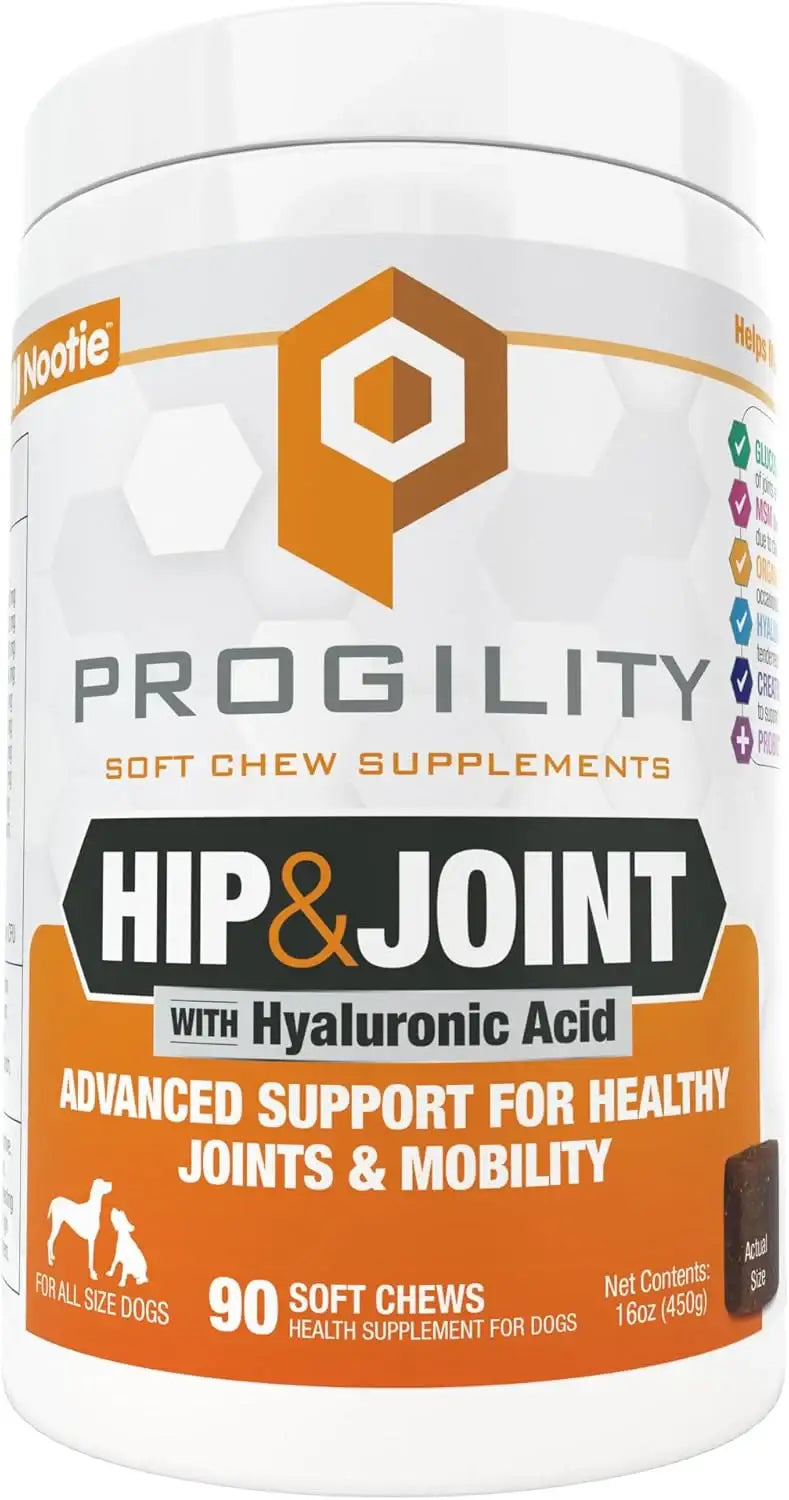 NOOTIE - Nootie Progility Hip & Joint Supplement for Dogs 90 Masticables - The Red Vitamin MX - Cuidado De Cadera Y Articulaciones Para Perros - {{ shop.shopifyCountryName }}