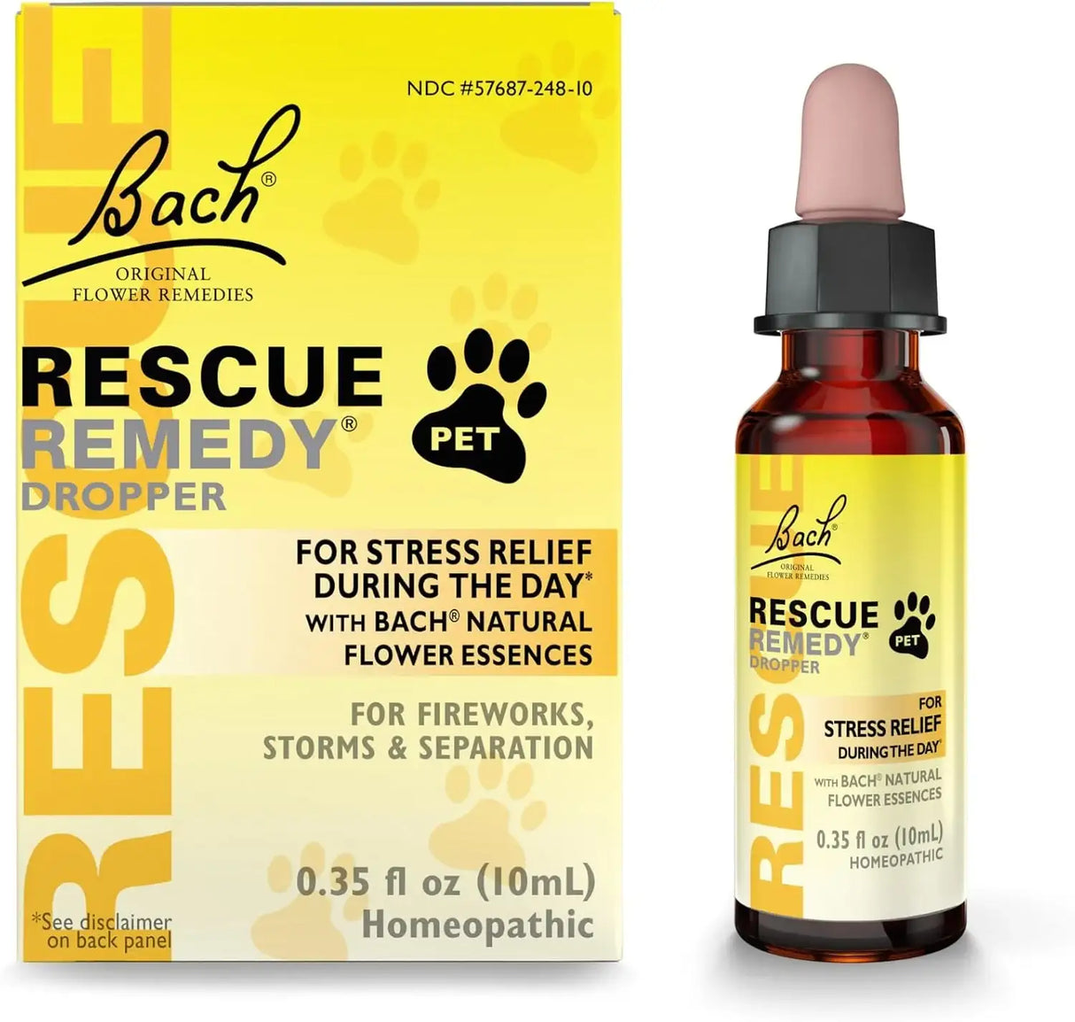 BACH - Bach RESCUE REMEDY PET Dropper Natural Stress Relief 10Ml. - The Red Vitamin MX - Relajantes Para Perros - {{ shop.shopifyCountryName }}
