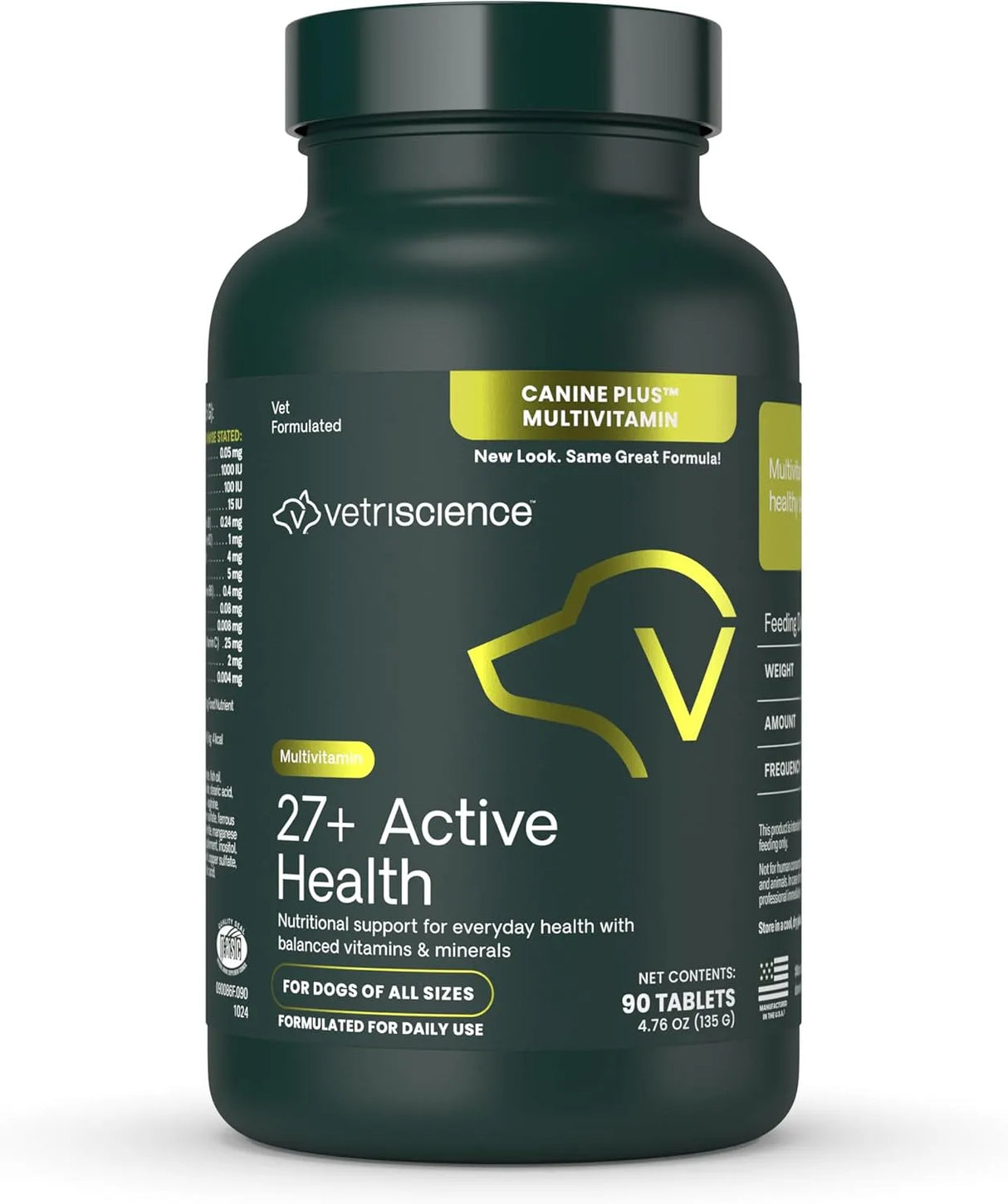 VETRISCIENCE - VetriScience 27+ Active Health for Puppies and Adult Dogs 90 Tabletas - The Red Vitamin MX - Multivitamínicos Para Perros - {{ shop.shopifyCountryName }}