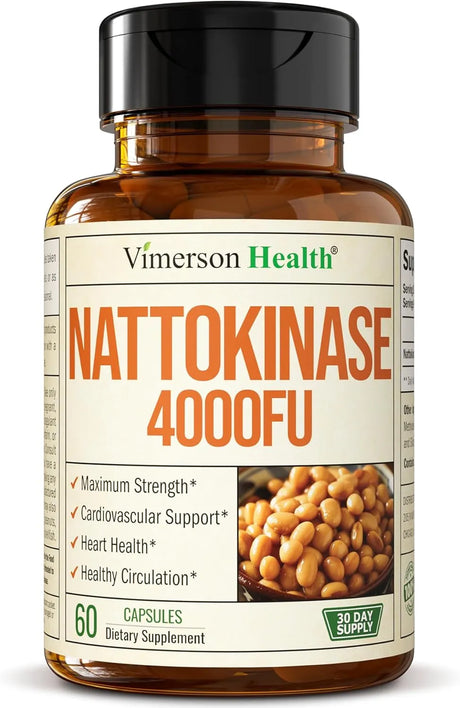 VIMERSON HEALTH - Vimerson Health Nattokinase 4000 FU 60 Capsulas - The Red Vitamin MX - Suplementos Alimenticios - {{ shop.shopifyCountryName }}