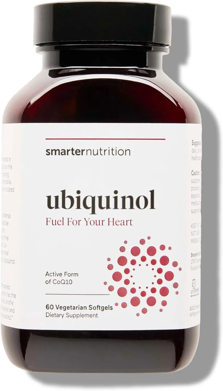 SMARTER NUTRITION - Smarter Nutrition Ubiquinol 60 Capsulas Blandas - The Red Vitamin MX - Suplementos Alimenticios - {{ shop.shopifyCountryName }}