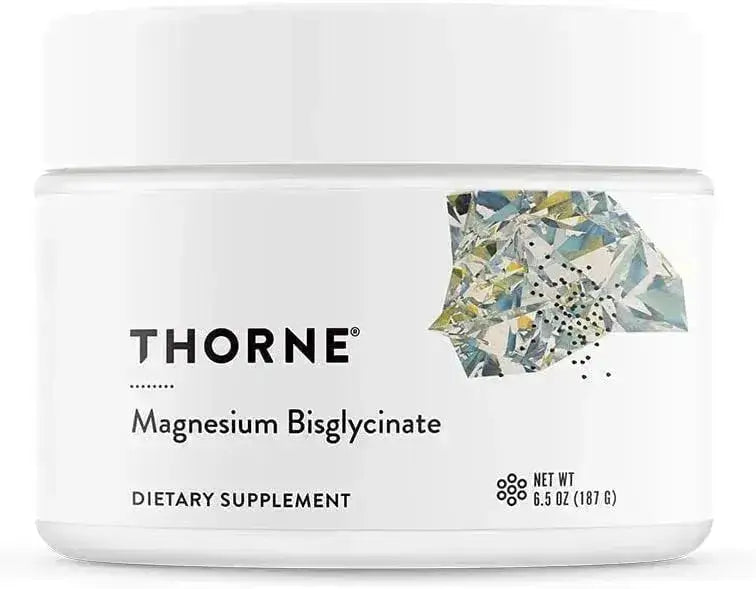 THORNE RESEARCH - Thorne Magnesium Bisglycinate Powder 187Gr. - The Red Vitamin MX - Suplementos Alimenticios - {{ shop.shopifyCountryName }}