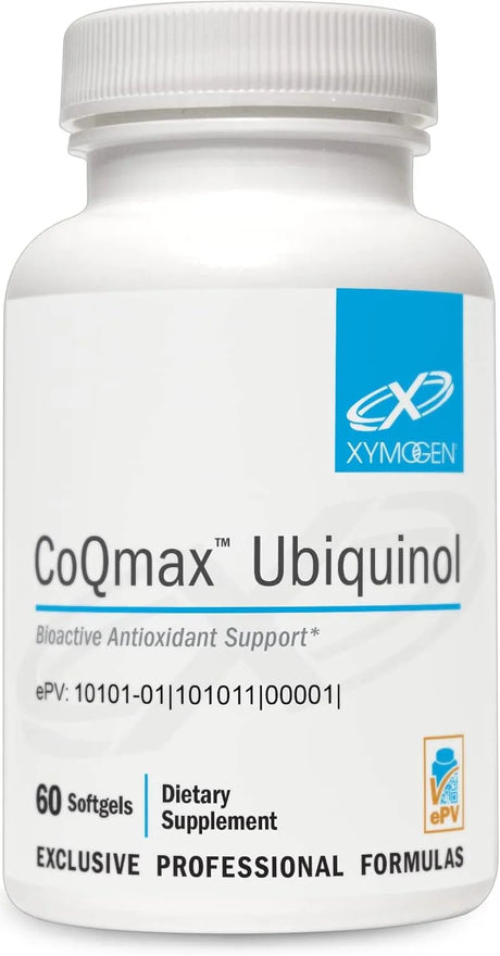 XYMOGEN - XYMOGEN CoQmax Ubiquinol 60 Capsulas Blandas - The Red Vitamin MX - Suplementos Alimenticios - {{ shop.shopifyCountryName }}
