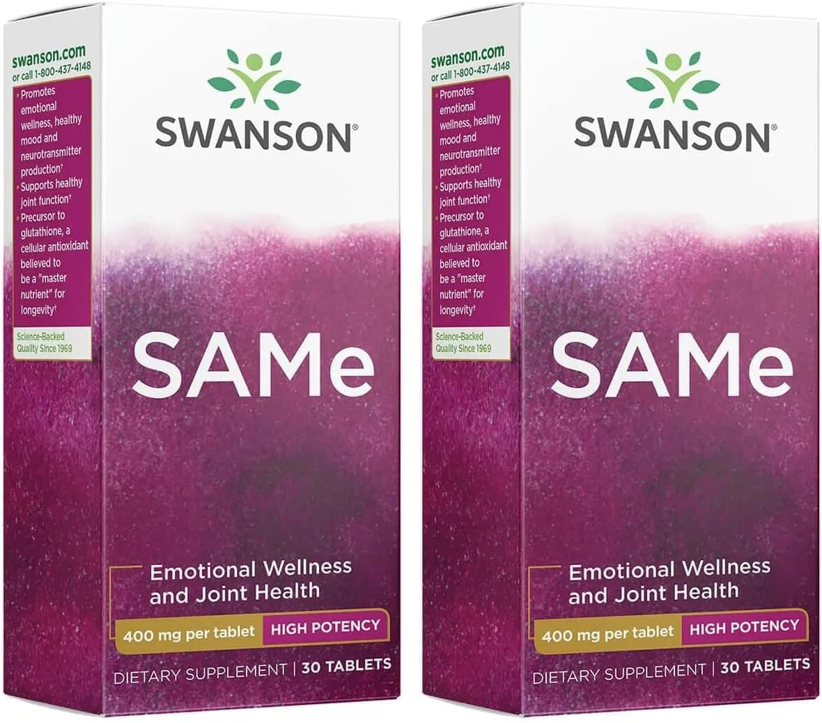 SWANSON - Swanson Ultra High-Potency Same 400Mg. 30 Tabletas 2 Pack - The Red Vitamin MX - Suplementos Alimenticios - {{ shop.shopifyCountryName }}